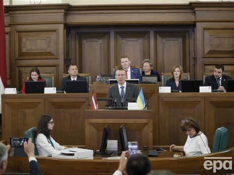 Обраний президентом Латвії Рінкевичс: Зроблю все можливе, щоб добре служити народу