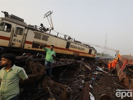 В Індії назвали ймовірну причину залізничної катастрофи, у якій загинуло майже 300 людей