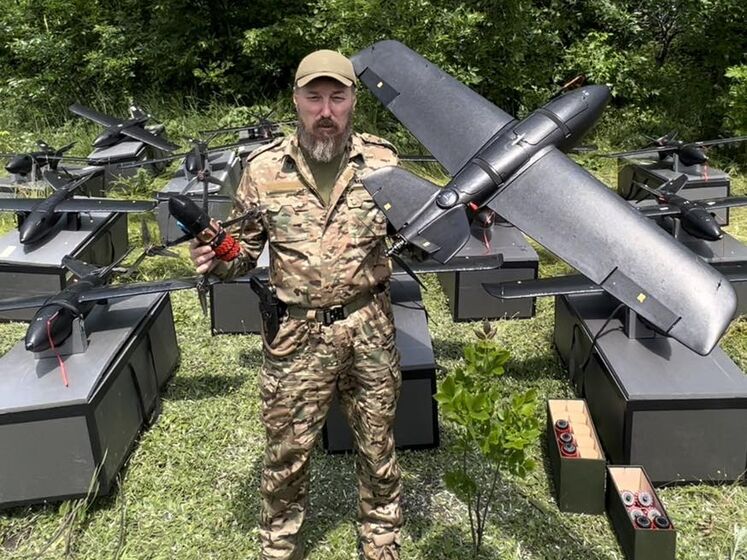 Командир групи аеророзвідки ЗСУ Мадяр оголосив збір на 20 тис. дронів-камікадзе. Упродовж 48 годин зібрали 50 млн грн