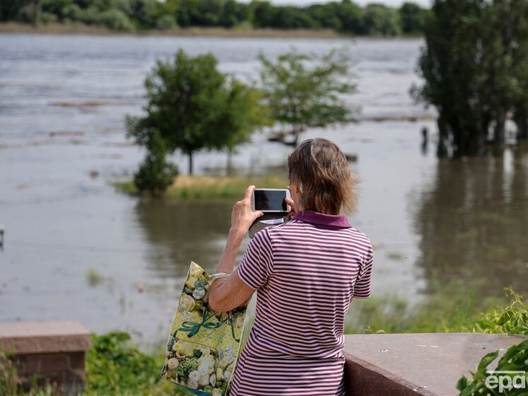 В Новой Каховке после прорыва плотины ГЭС пропали без вести семь человек, заявили оккупационные власти