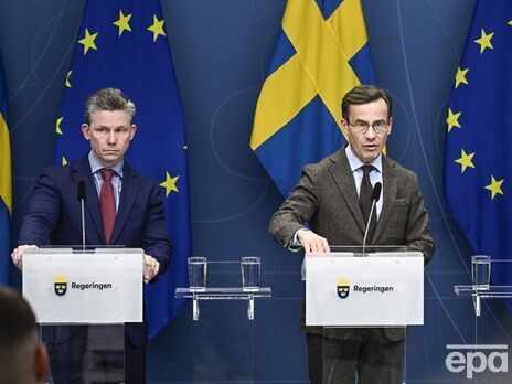 Правительство Швеции разрешило НАТО разместить войска на своей территории до официального вступления в Альянс