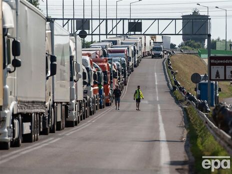Польские фермеры приостановили акцию протеста на границе с Украиной