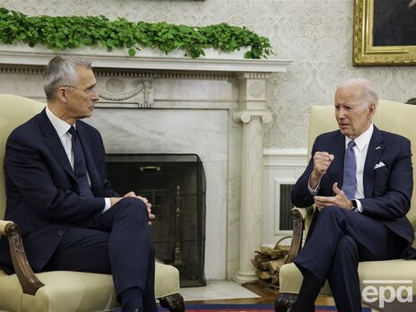 Байден і Столтенберг обговорили війну в Україні й майбутній саміт НАТО у Вільнюсі