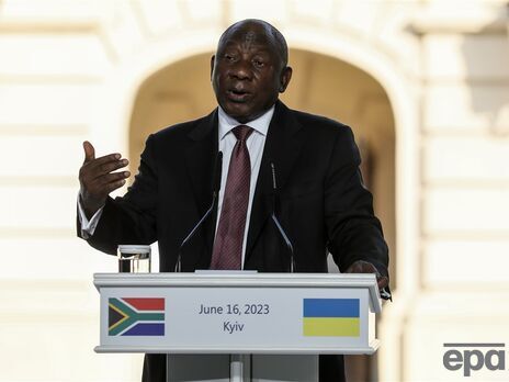 Президент ЮАР представил в Украине 10 пунктов африканского 