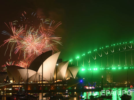 Австралия встретила 2017 год. Фоторепортаж