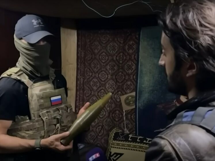 Французький телеканал показав сюжет із російських позицій на окупованій території. У МЗС України заявили, що він "пробиває нове дно журналістики"