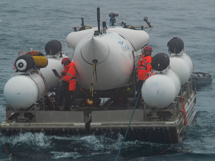 В Атлантичному океані зник підводний човен із туристами, який прямував до затонулого "Титаніка"