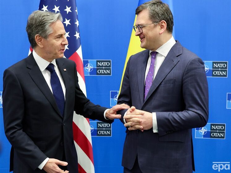 Кулеба на встрече с Блинкеном обсудил перспективы членства Украины в НАТО, формулу мира и укрепление контрнаступательного потенциала