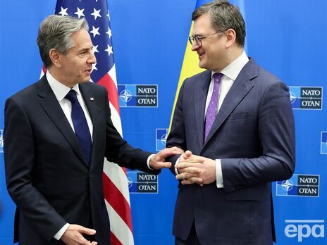 Кулеба на встрече с Блинкеном обсудил перспективы членства Украины в НАТО, формулу мира и укрепление контрнаступательного потенциала