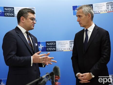 Кулеба обговорив зі Столтенбергом перед самітом НАТО зміст рішення про перспективу членства України