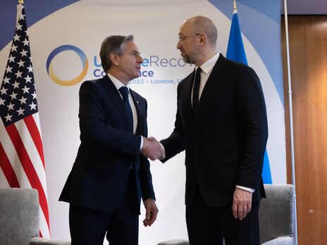Шмигаль обговорив із Блінкеном пріоритети відновлення України