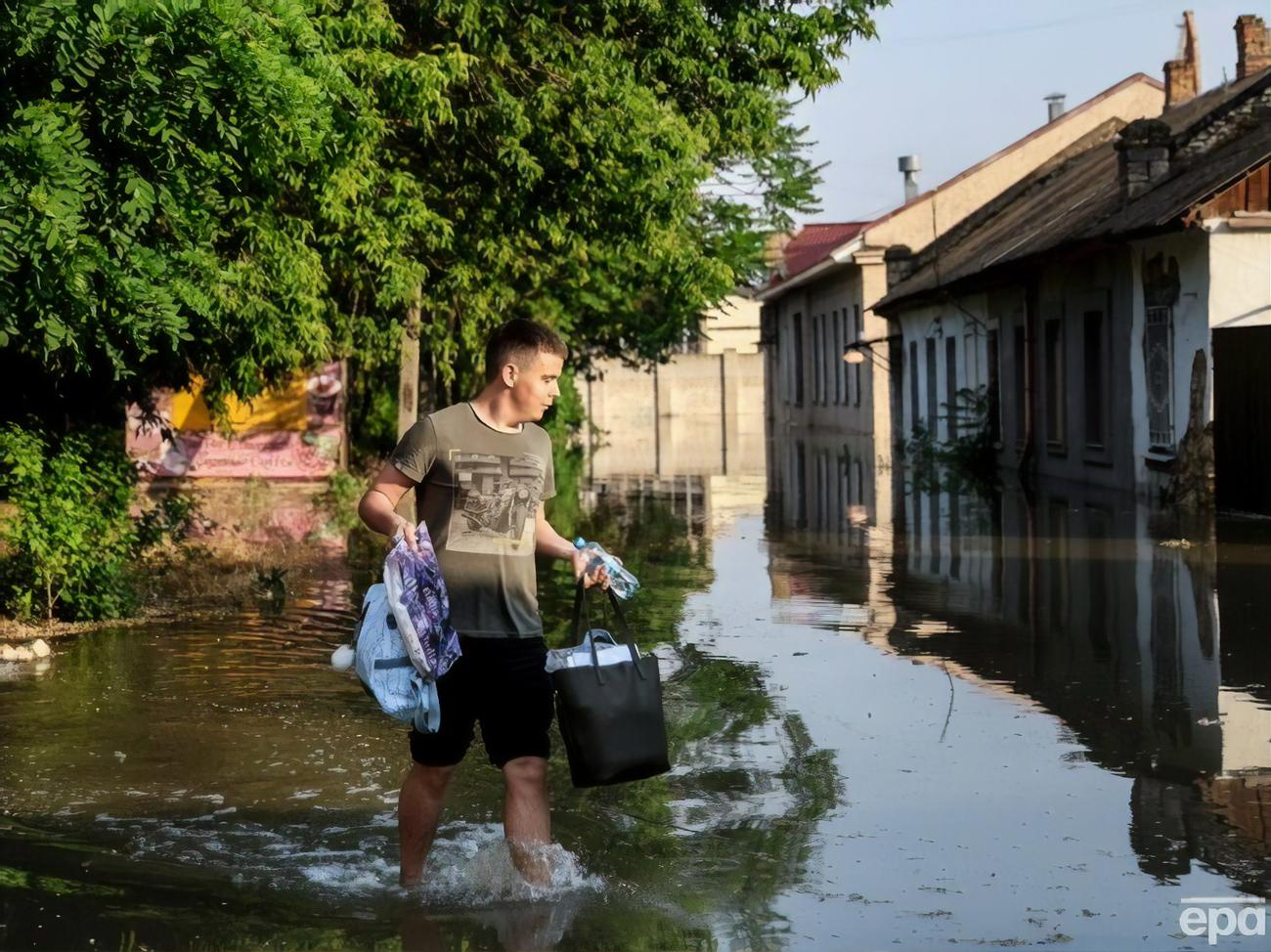 В Новой Каховке отошла вода, в части города оккупанты объявили карантин и  не пускают людей – мэр