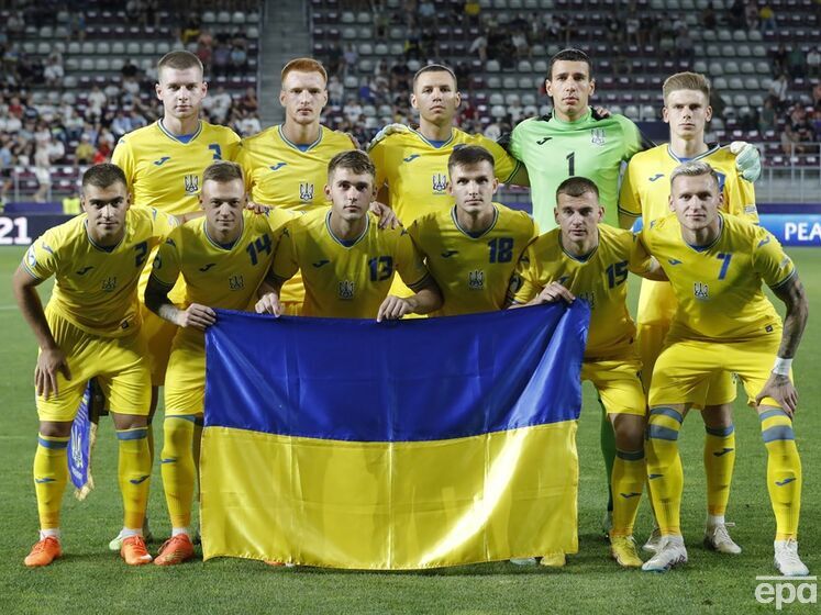 Молодежная сборная Украины сыграла вничью с Испанией и со второго места вышла в плей-офф футбольного Евро