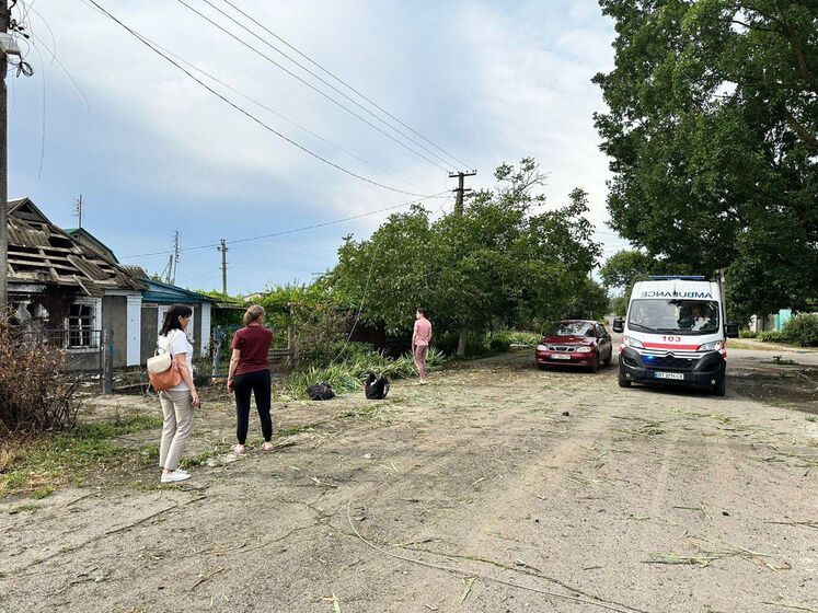 Российские оккупанты утром обстреляли Белозерку Херсонской области, погибла женщина, два человека ранены – ОВА