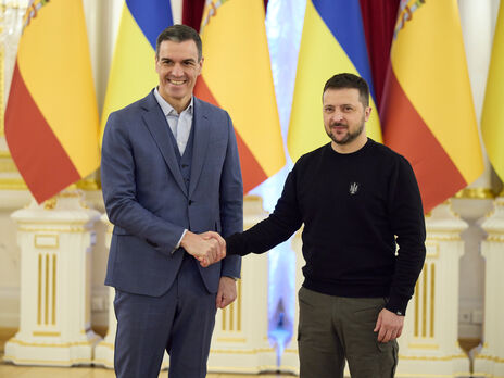 Зеленський анонсував візит прем'єра Іспанії в Україну 1 липня – у перший день головування країни в ЄС