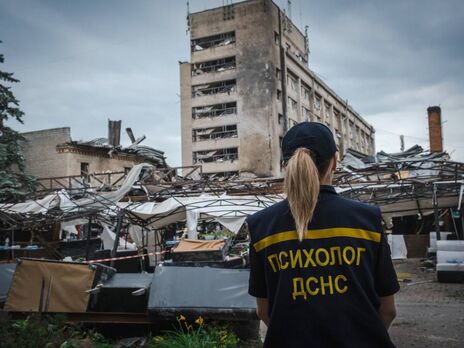 У МВС України показали відео перших хвилин після удару окупантів по Краматорську