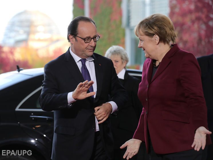 Reuters: Меркель и Олланд не приедут на форум в Давос