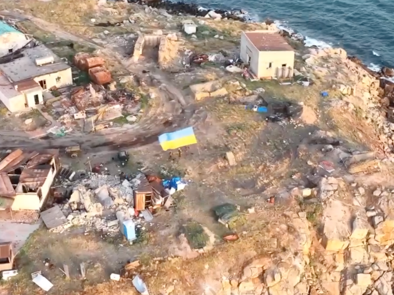 Ukrainian Forces Successfully Liberate Snake Island, Control of Trade in the Region Restored