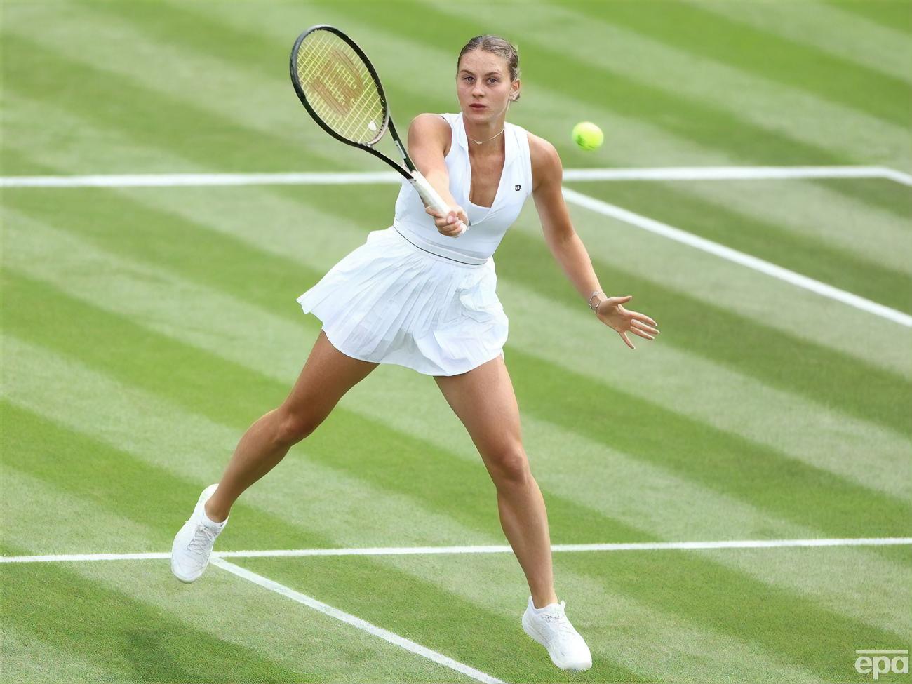 На Wimbledon украинка Костюк прошла во второй круг, 