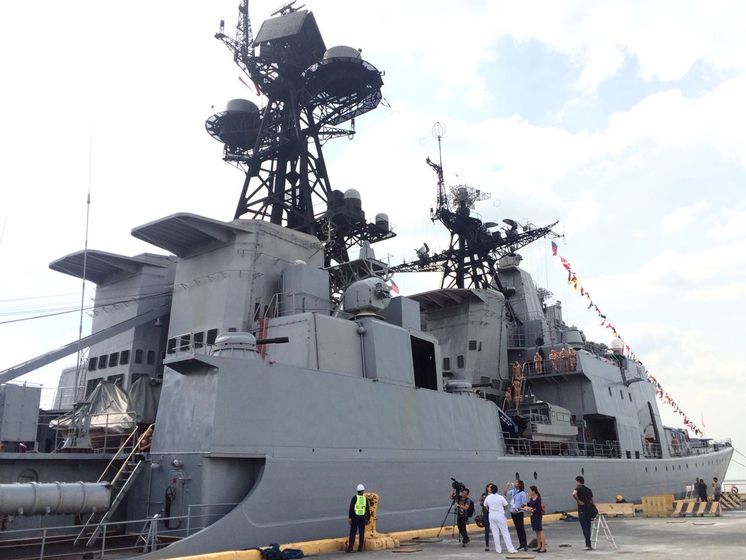 На Филиппины прибыли два корабля ВМФ России 