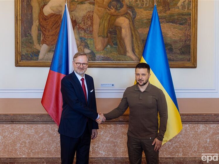 Зеленський зустрівся з прем'єр-міністром Чехії