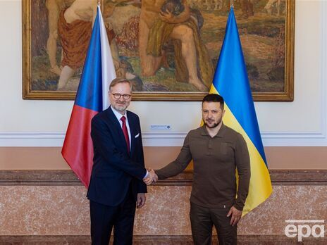 Зеленский встретился с премьер-министром Чехии