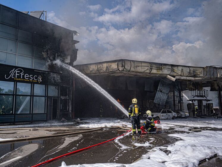 Пожежу на АЗС у Києві ліквідували. Кличко повідомив її причину
