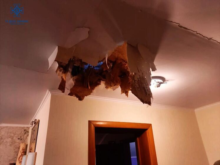 У Київській області через падіння уламків збитих Shahed пошкоджено 12 приватних будинків і багатоповерхівку – ОВА