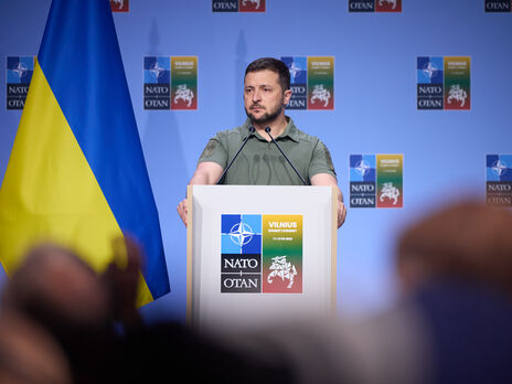 Зеленский о саммите в Вильнюсе: Мы получили недвусмысленность того, что Украина будет в НАТО