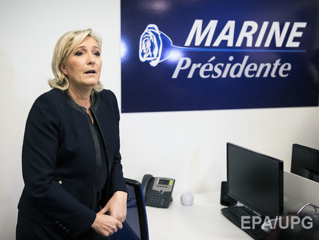 Ле Пен считает законной аннексию Крыма