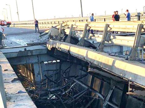 СБУ официально прокомментировала взрыв на Крымском мосту