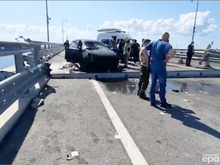 У Росії заявили, що новий ремонт підірваного Кримського мосту обійдеться в понад $11 млн
