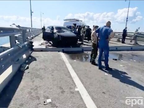 У Росії заявили, що новий ремонт підірваного Кримського мосту обійдеться в понад $11 млн
