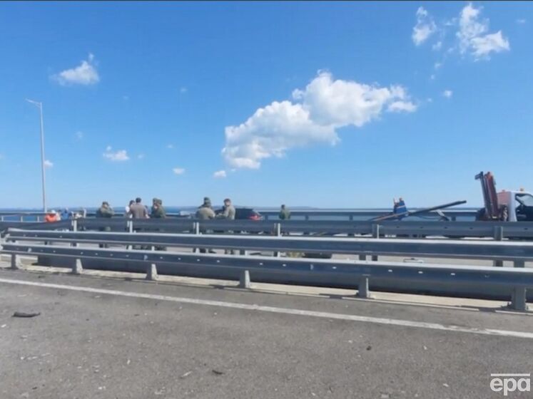Гуменюк о Крымском мосте: Оккупанты стараются держать хорошую мину при плохой игре
