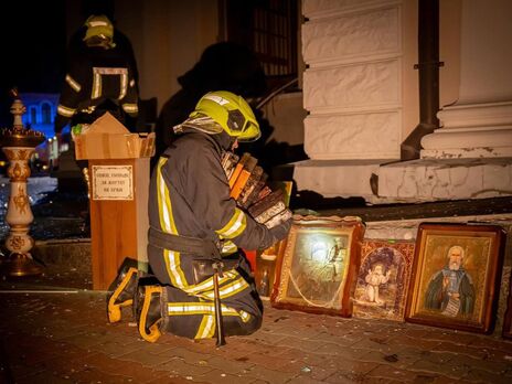 УПЦ МП о разрушении Спасо-Преображенского собора: Одесская епархия осуждает этот террористический акт
