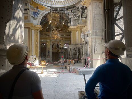 Пошкоджений росіянами Спасо-Преображенський собор в Одесі може обвалитися – міськрада