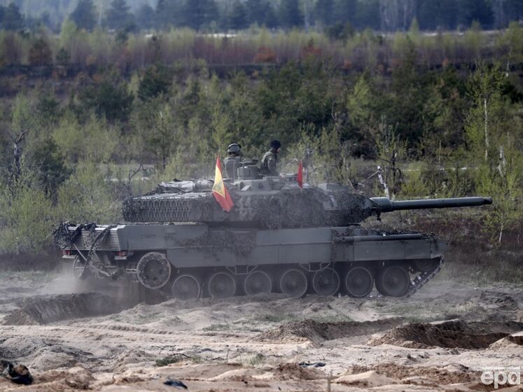 Испания отправила в Украину танки Leopard 2 и бронемашины. Они прибудут в начале августа &ndash; минобороны Испании