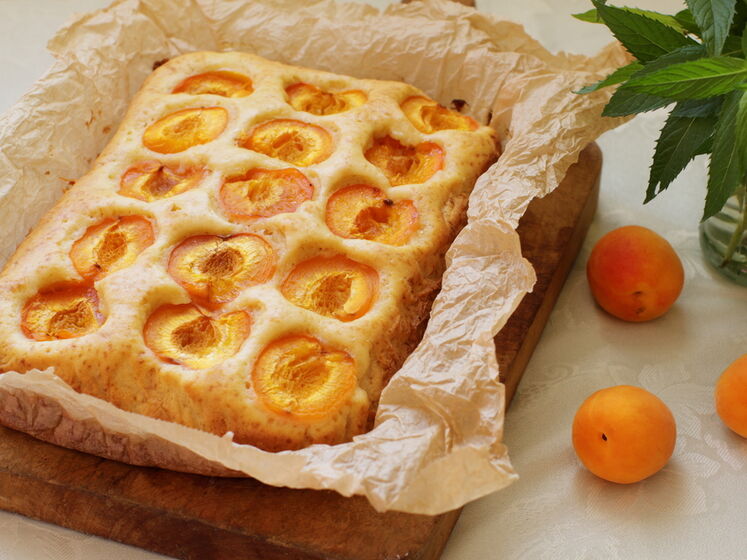 Пирог с абрикосами. Рецепт от эксперта