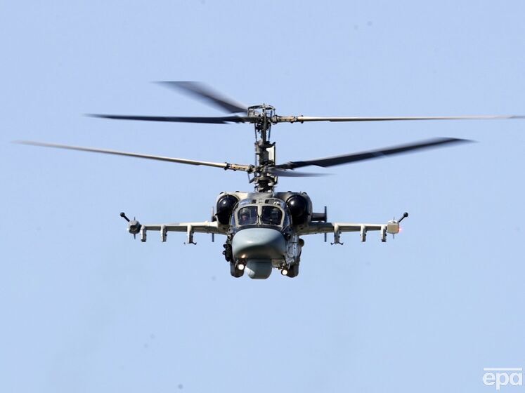 Россия применяет в Украине существенно модифицированные вертолеты Ка-52М – британская разведка