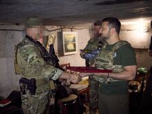 Зеленский съездил на передовую в район Бахмута и встретился со спецназовцами