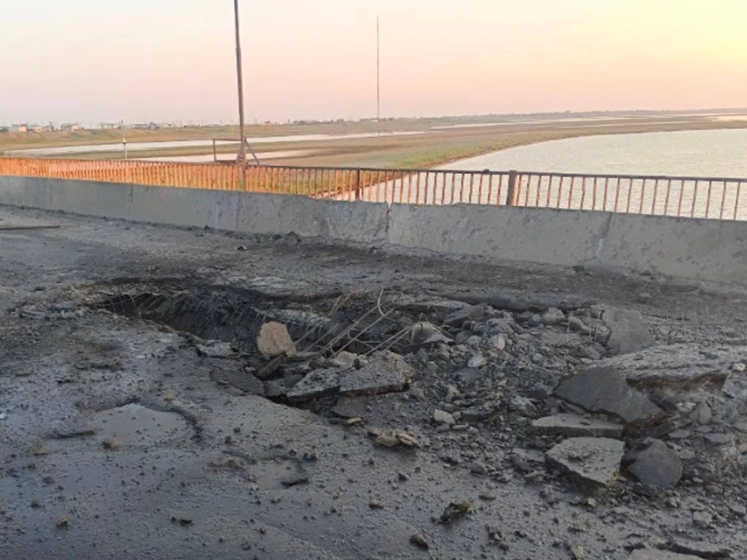"Работа проведена филигранно". Гуменюк заявила, что удар ВСУ по Чонгарскому мосту позволит снизить пропускную способность оккупантов