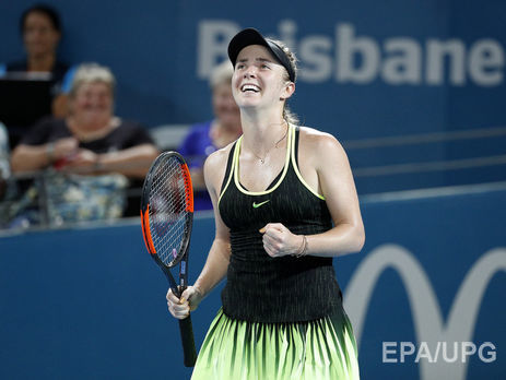 Украинка Свитолина обыграла первую ракетку мира на турнире в Брисбене
