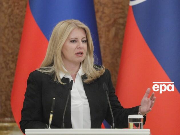 Президентка Словаччини дала дозвіл дев'ятьом громадянам вступити у Збройні сили України
