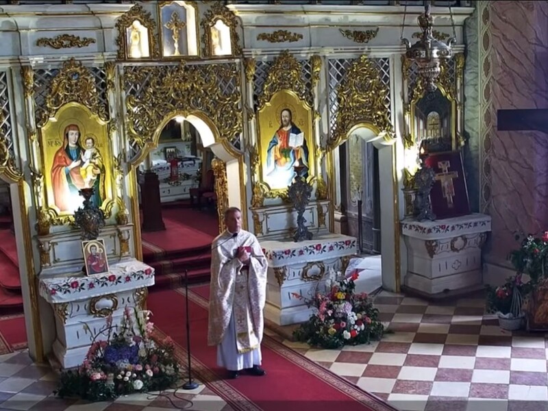 В Ужгороде священник призвал молиться о примирении украинцев с россиянами