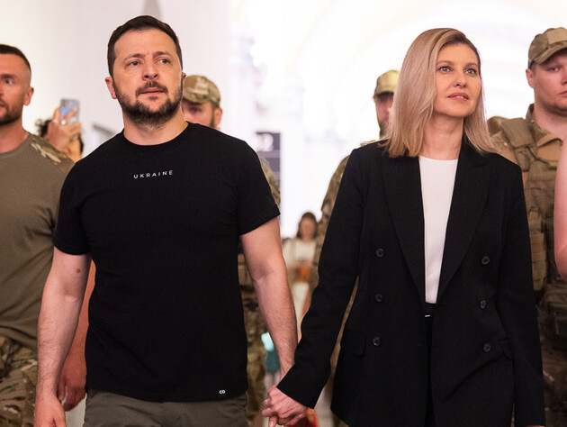 Зеленский опубликовал фото с супругой и высказался в ее поддержку