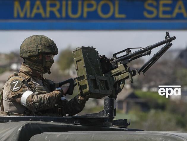 После прилета в командный пункт в больницу Мариуполя привезли 50 раненых оккупантов, 13 из них умерли – горсовет 