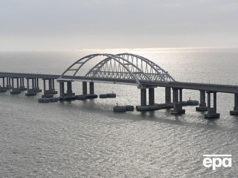 Крымский мост в июле был атакован экспериментальным дроном Sea Baby. Телеканал CNN показал видео