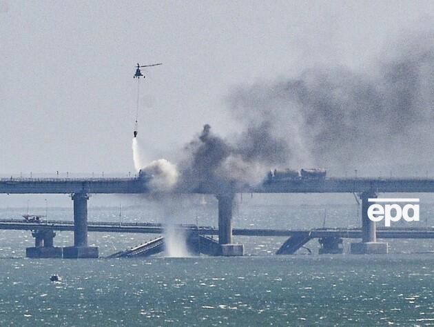 ГУР про Кримський міст: Він погано себе почуває. Здоров'я вже не те, що було. Швидше за все, воно не покращиться