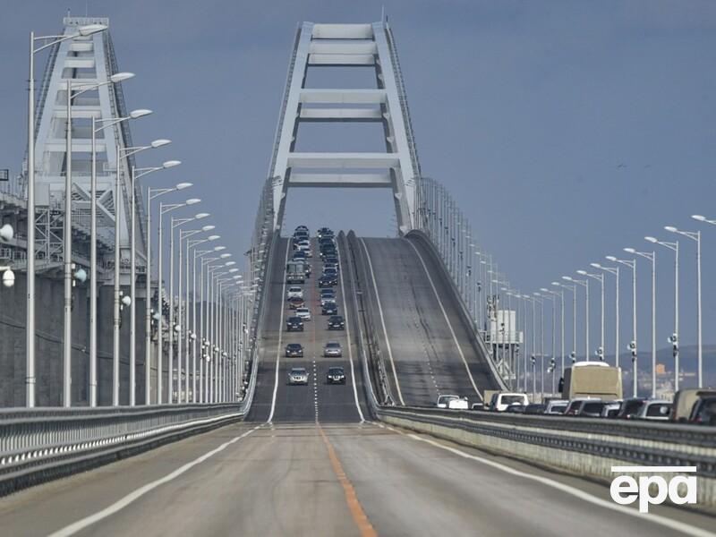Крымский мост оккупанты поставили в режим "проветривания", он не работает полноценно – Гуменюк