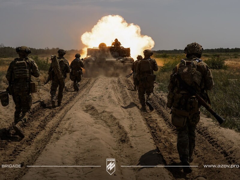 "Азов" показал, как бригада воюет на запорожском направлении. Видео
